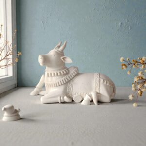 White Marble Kamdhenu Cow without a calf